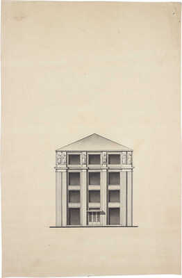 Синявер Моисей Маркович. Проект здания в Петрозаводске